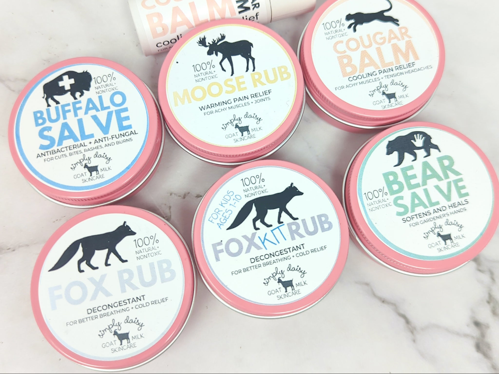 Healing Balms + Salves Gift Set