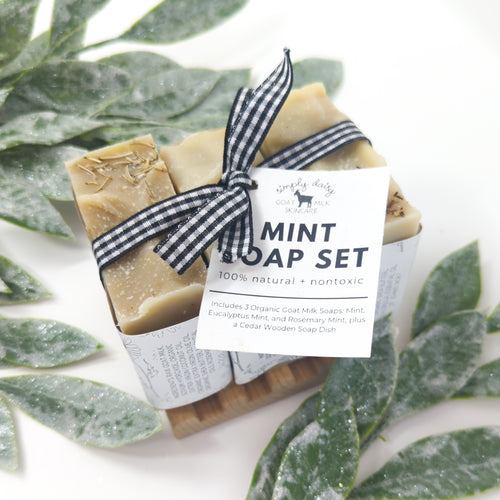 Mint Soap Trio Gift Set