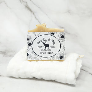 Coco Lime Goat Milk Soap Bar
